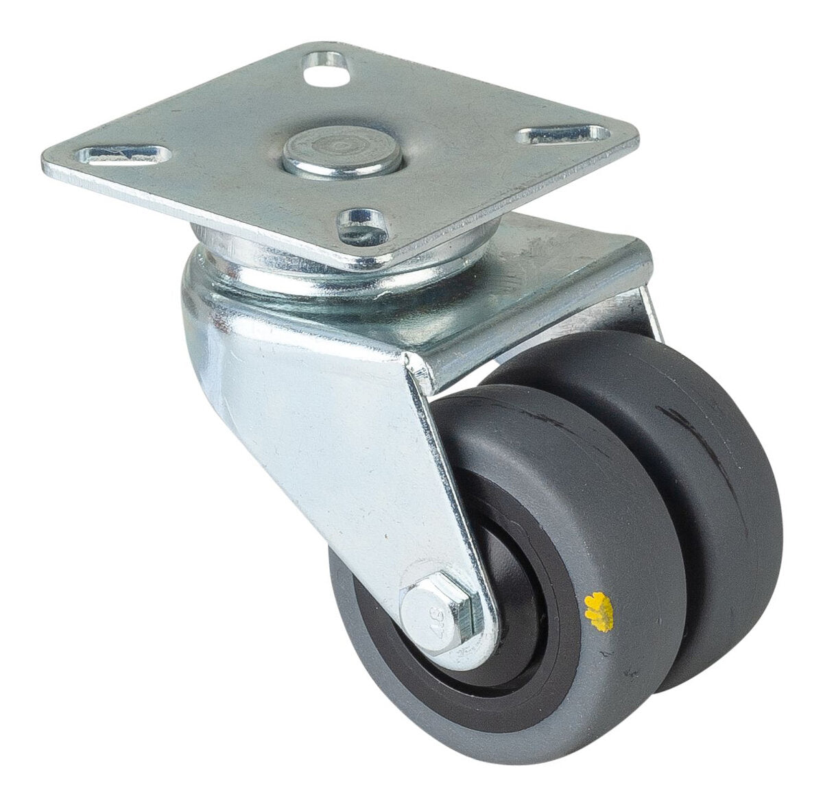 Apparathjul - dobbel - 70 kg - 50 mm