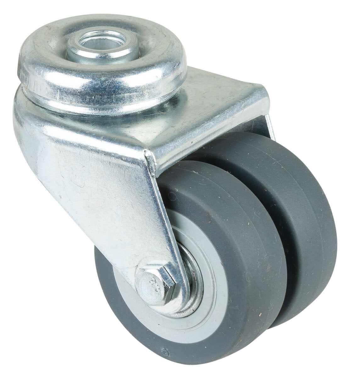 Apparathjul - dobbel - 80 kg - 50 mm