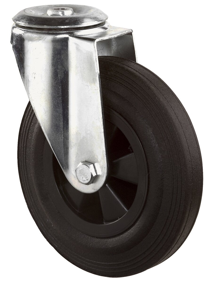 Gummihjul | 140 mm | 130 kg