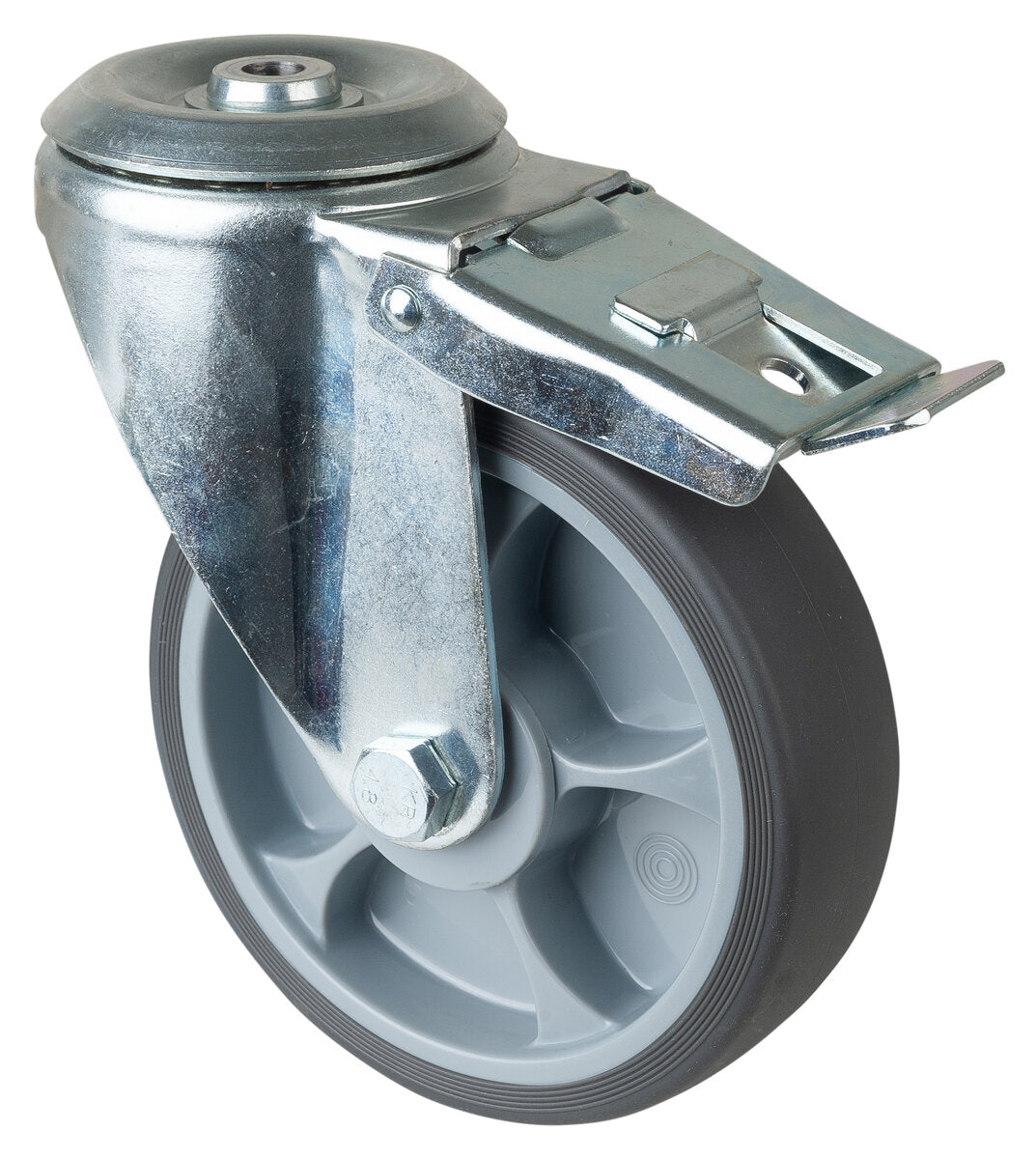 Gummihjul | 160 mm | 200 kg