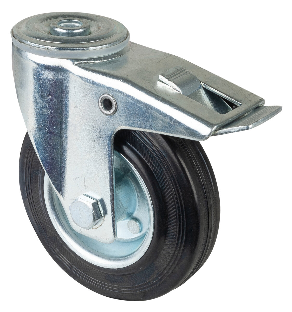 Gummihjul | 125 mm | 100 kg