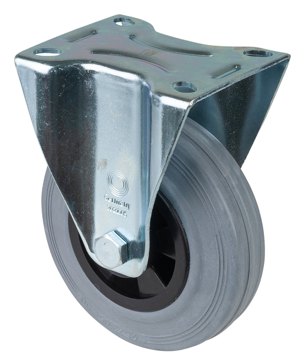 Gummihjul | 125 mm | 100 kg