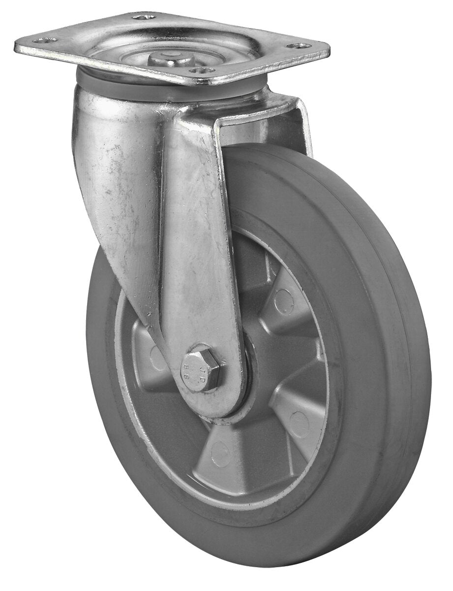 Gummihjul | 200 mm | 450 kg
