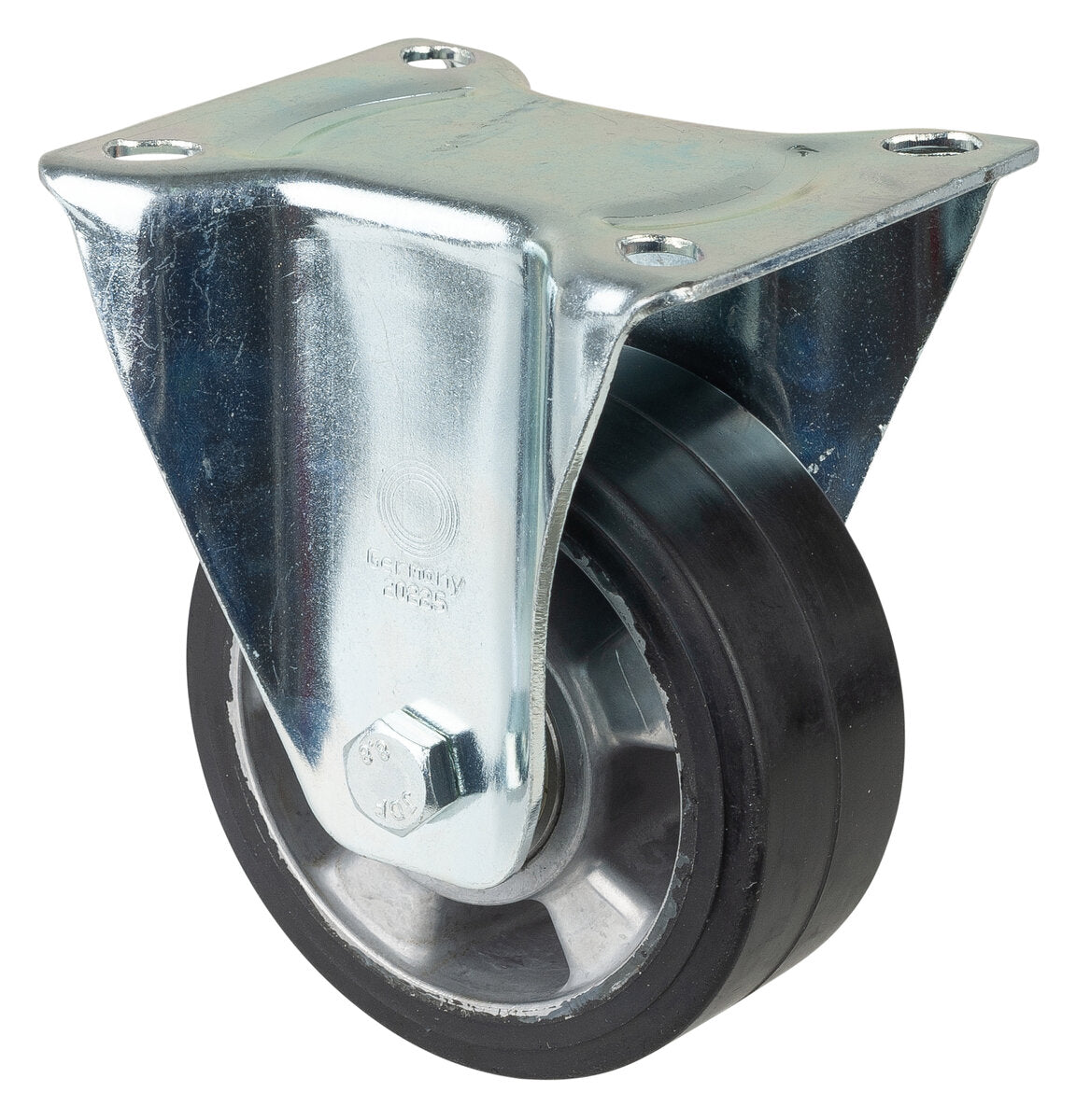 Gummihjul | 125 mm | 220 kg