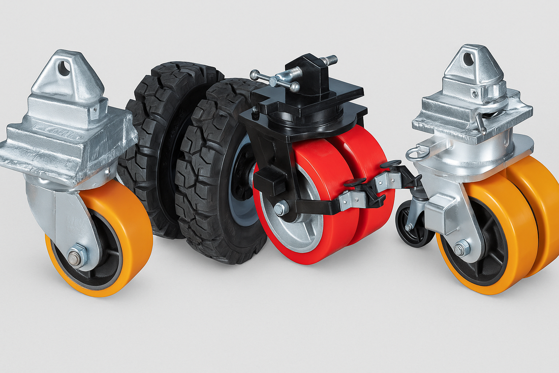 Containerhjul – Hjul på containere raskt og sikkert
