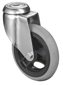 Apparathjul Gummi | 125 mm | 35 kg