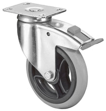 Apparathjul Gummi | 125 mm | 35 kg