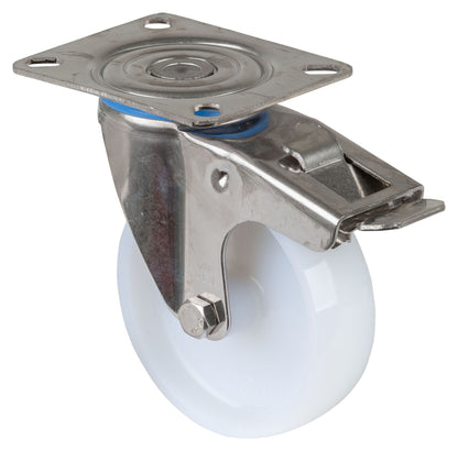 Transporthjul - Rustfri