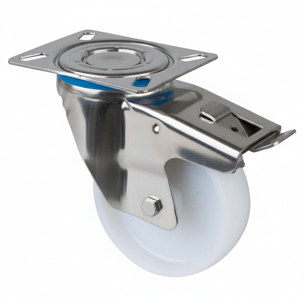 Transporthjul - Rustfri