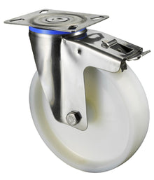 Transporthjul - Rustfri