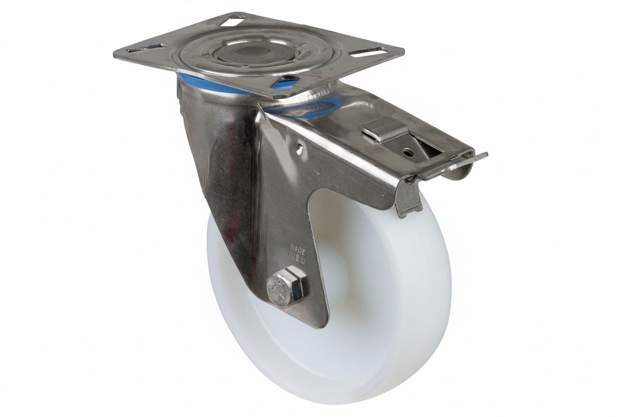 Transporthjul - Rustfri