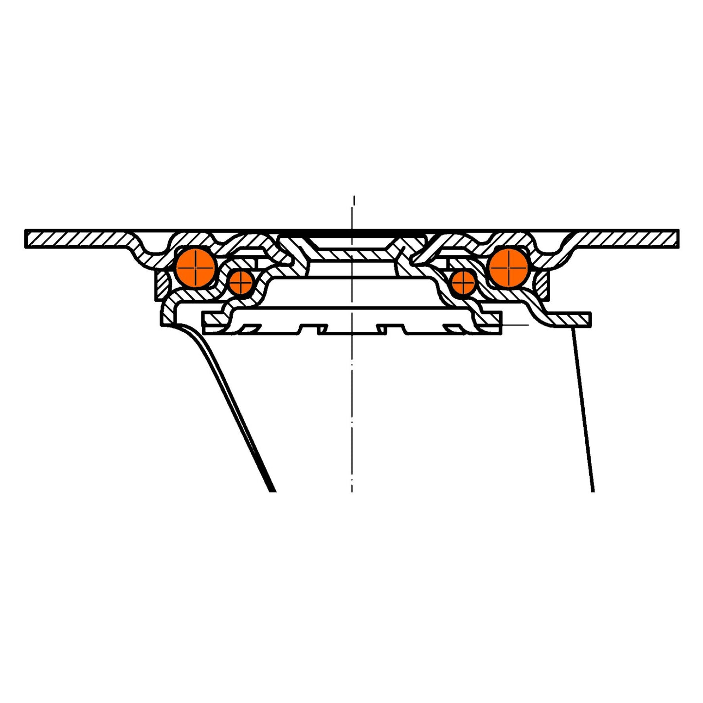 Transporthjul - Rustfri