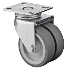 Apparathjul - dobbel - 100 kg - 75 mm