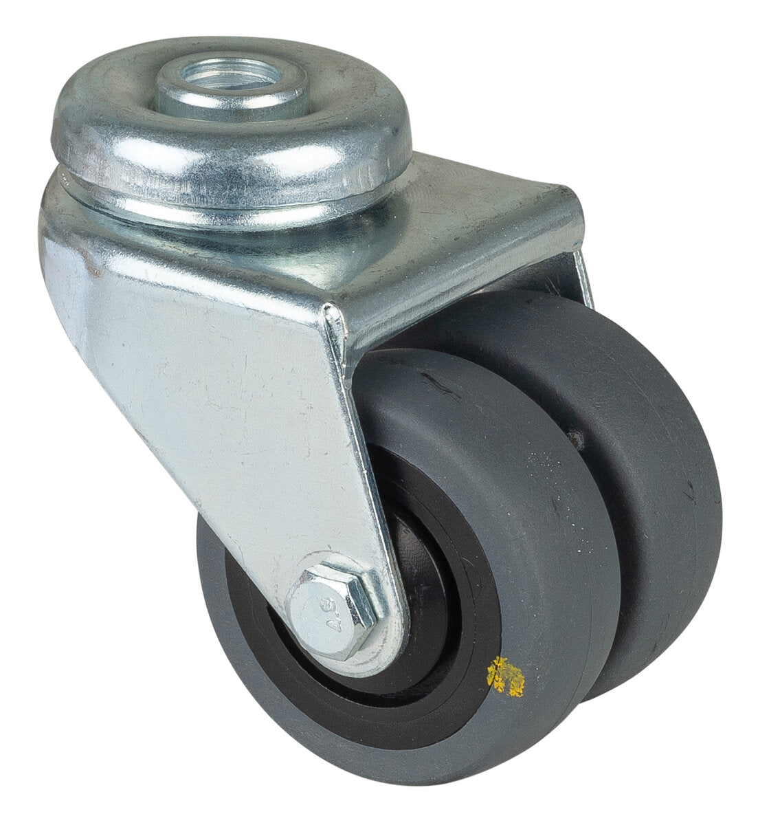 Apparathjul - dobbel - 70 kg - 50 mm