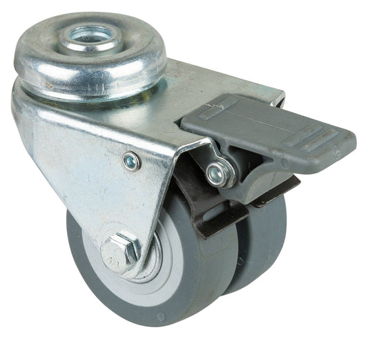 Apparathjul - dobbel - 80 kg - 50 mm