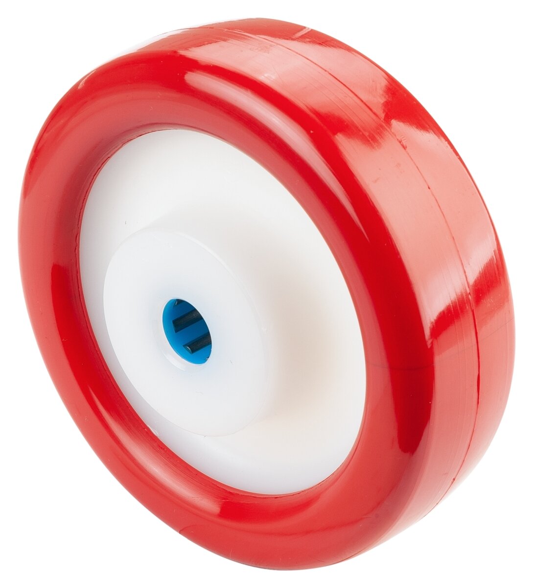 Rustfritt hjul | 125 mm | 300 kg