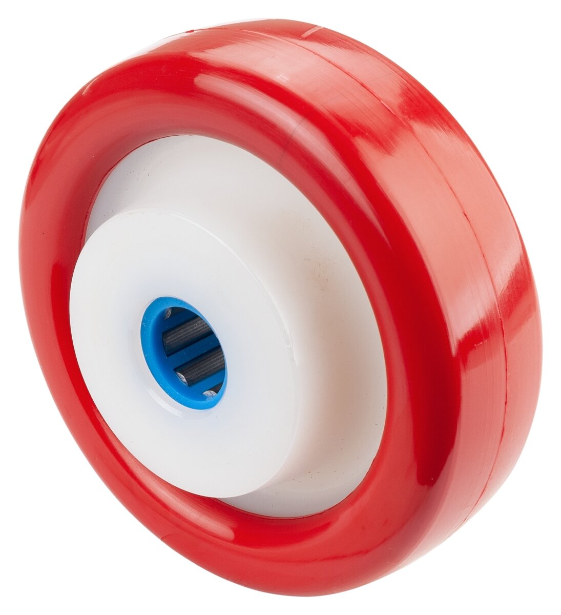 Rustfritt hjul | 125 mm | 400 kg