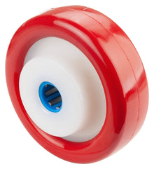 Rustfritt hjul | 125 mm | 400 kg