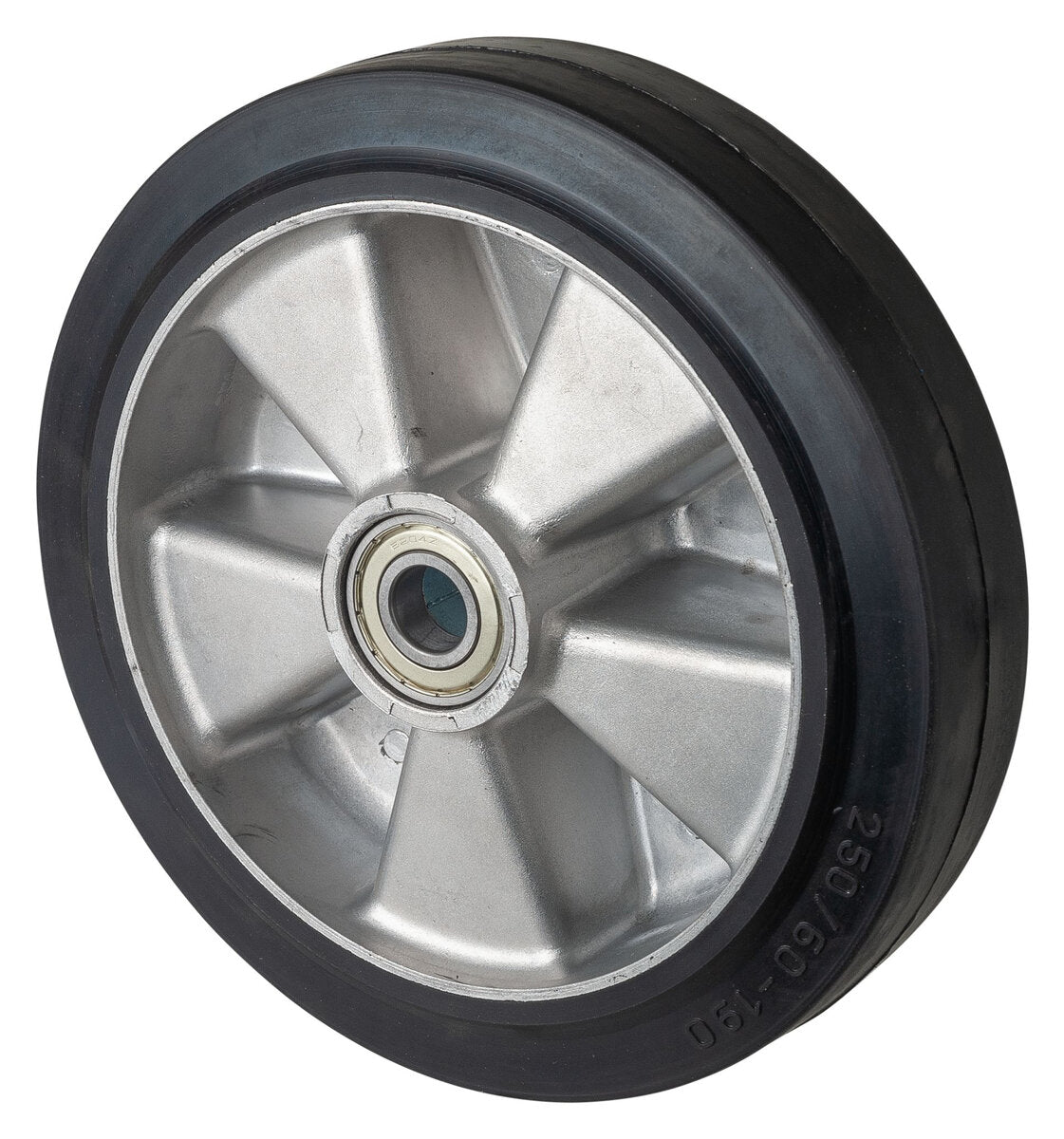 Elastic rubber wheels B80.250