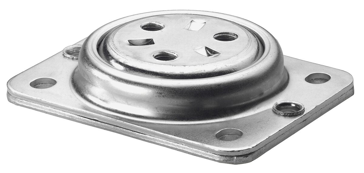 Svingplate - 600kg - 138x109mm