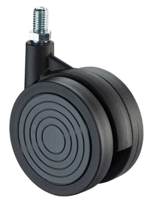 Dobbelt hjul i plast