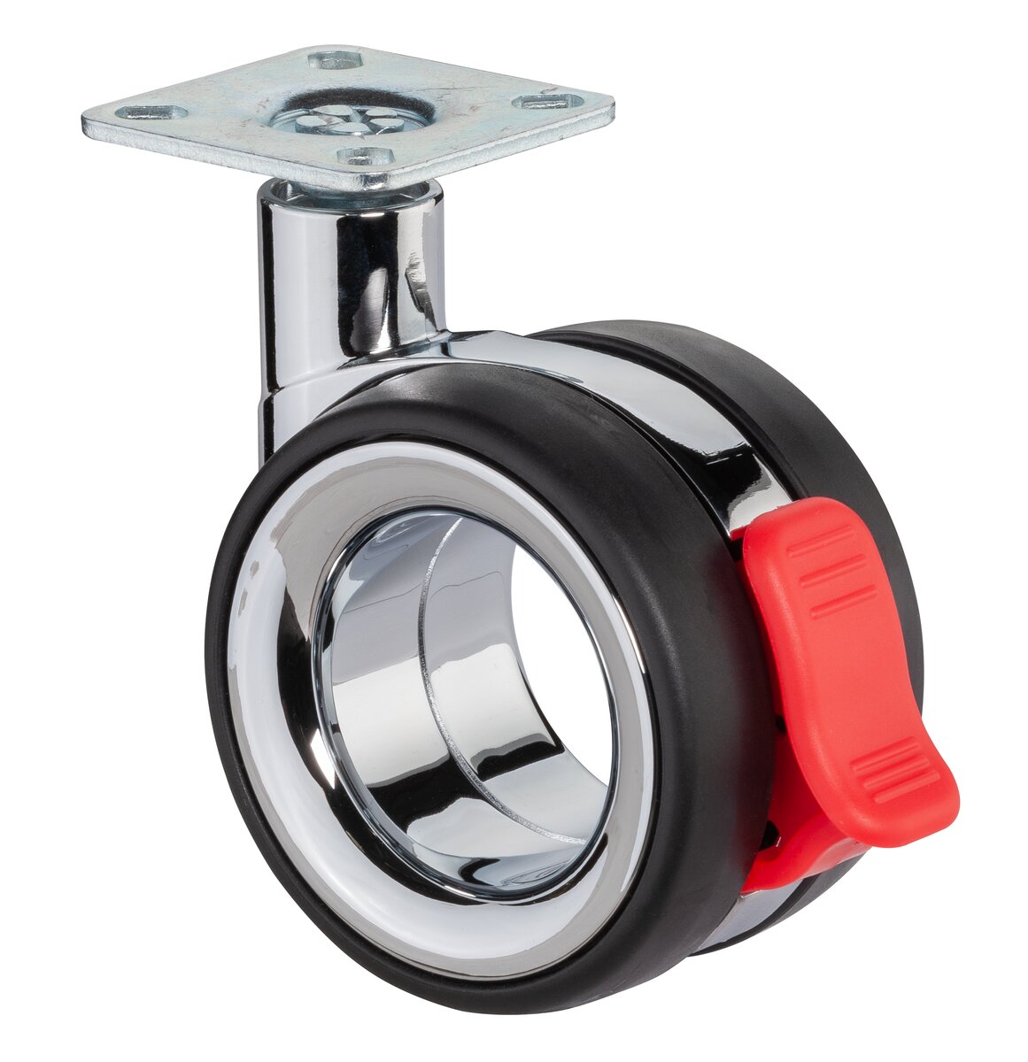 Design hjul - dobbel med bremser