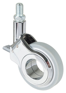 Svingbart designhjul med brems