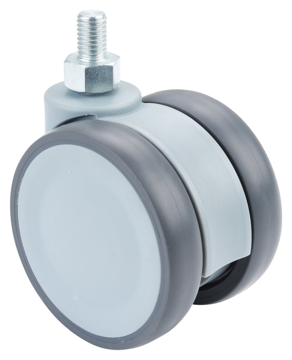 Dobbelt hjul i plast