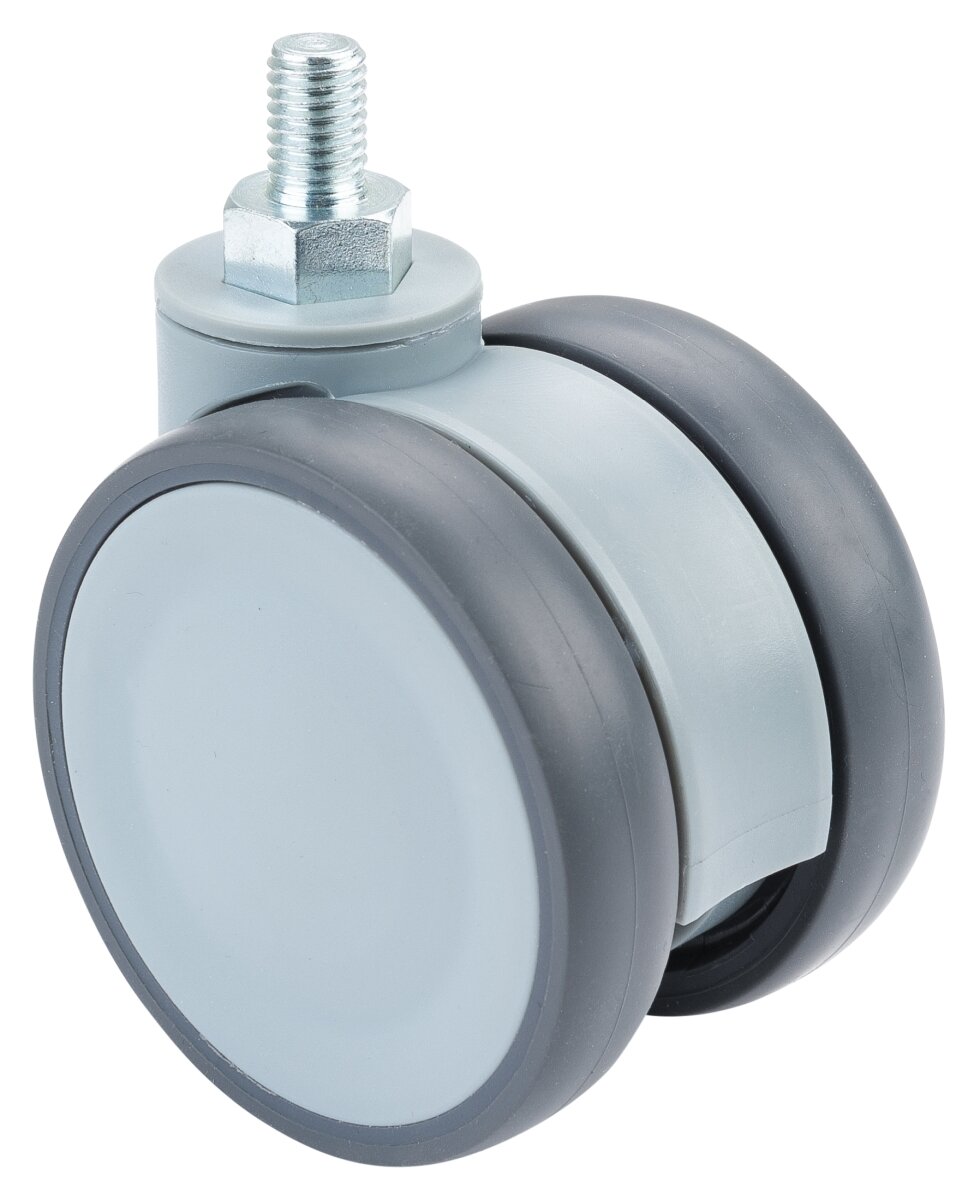 Dobbelt hjul i plast