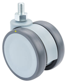 Dobbelt hjul i plast