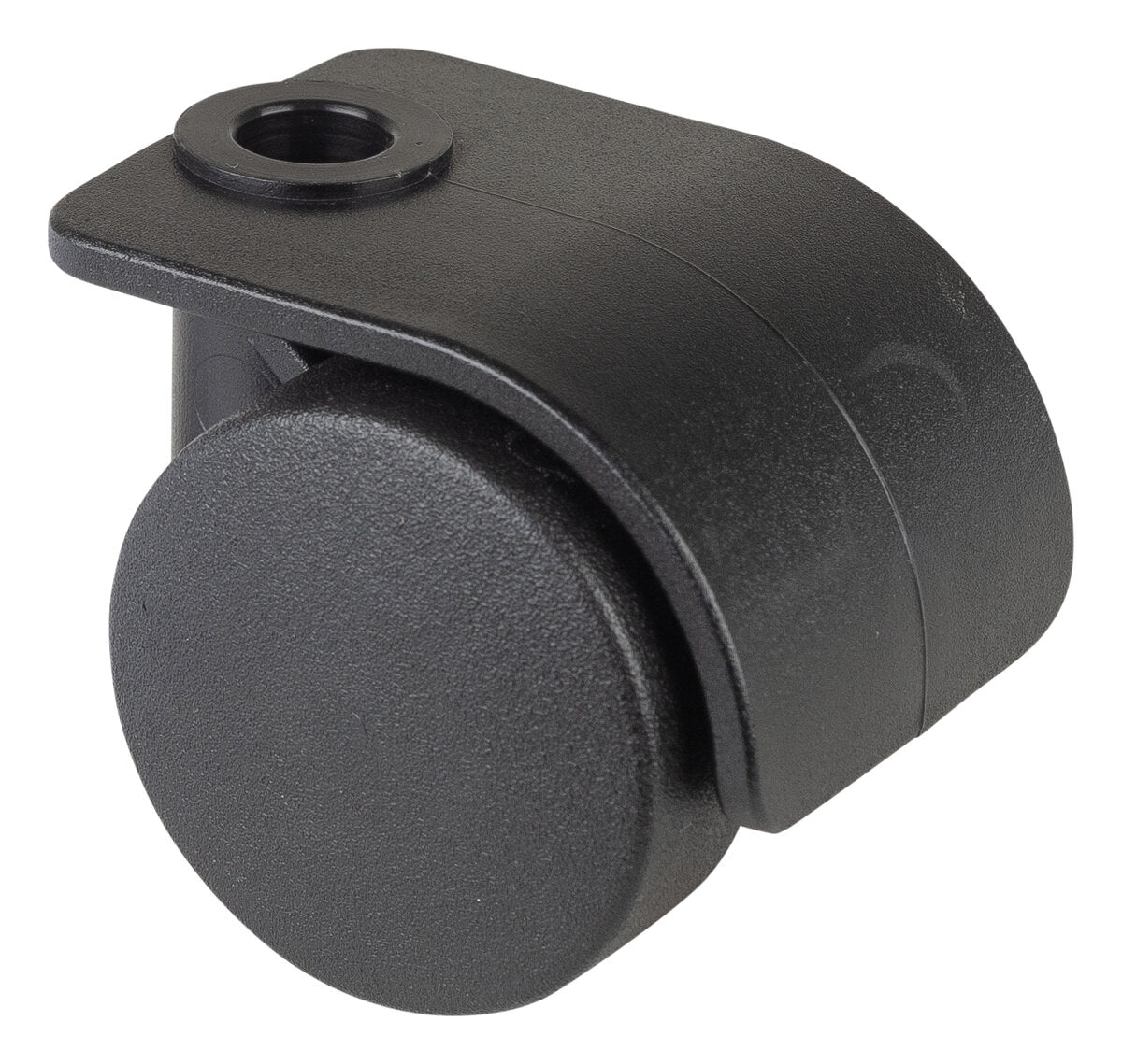 Doble plasthjul for møbel