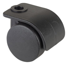 Doble plasthjul for møbel