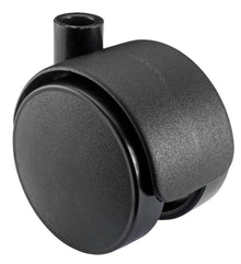 Doble plasthjul for møbel