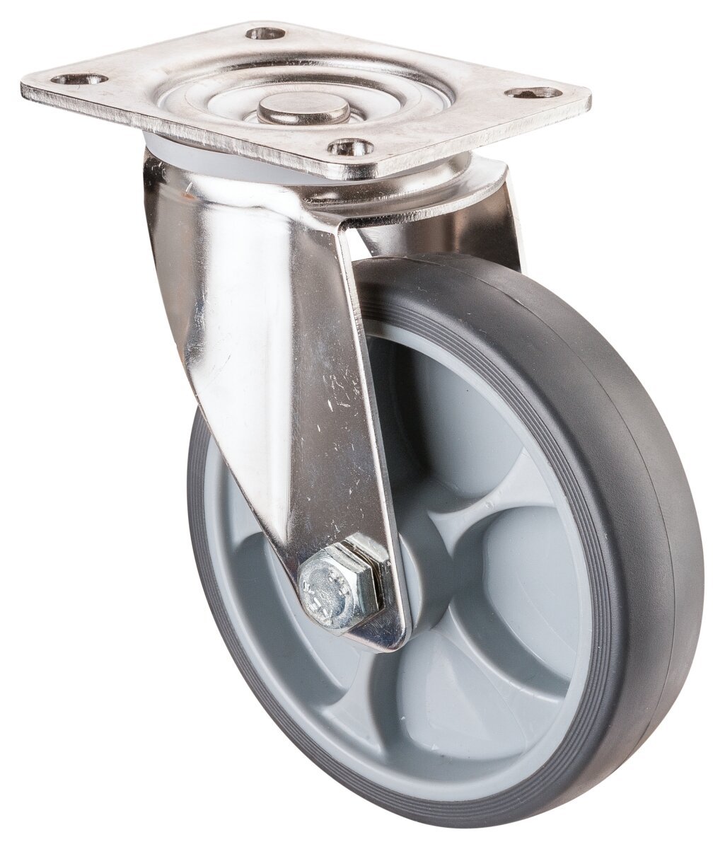 Transporthjul - Rustfri