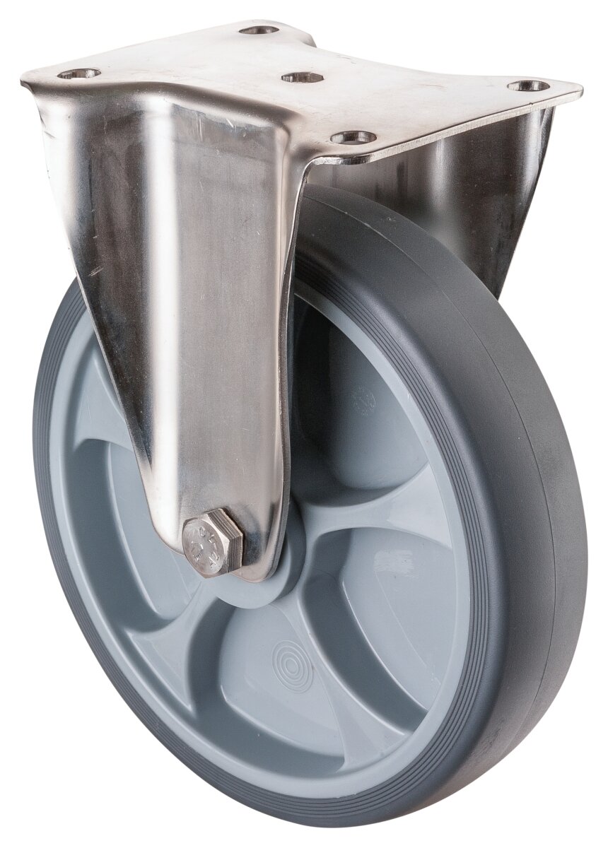 Transporthjul - Rustfri