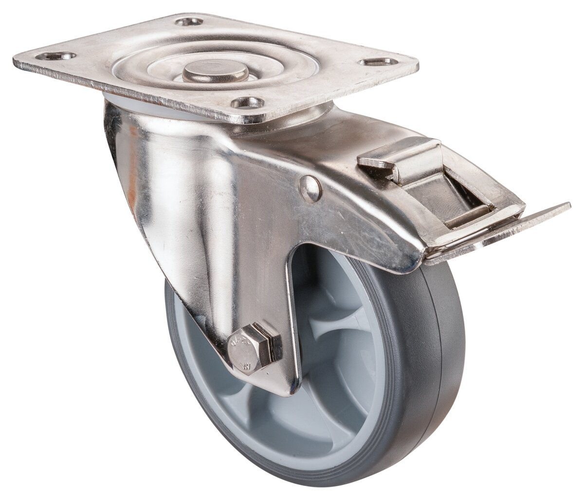 Transporthjul - Rustfri