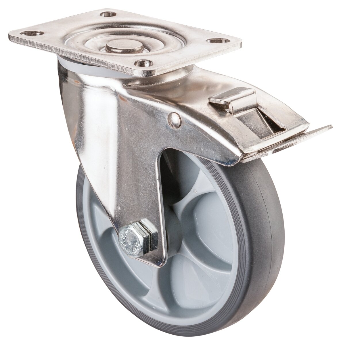 Transporthjul - Rustfri