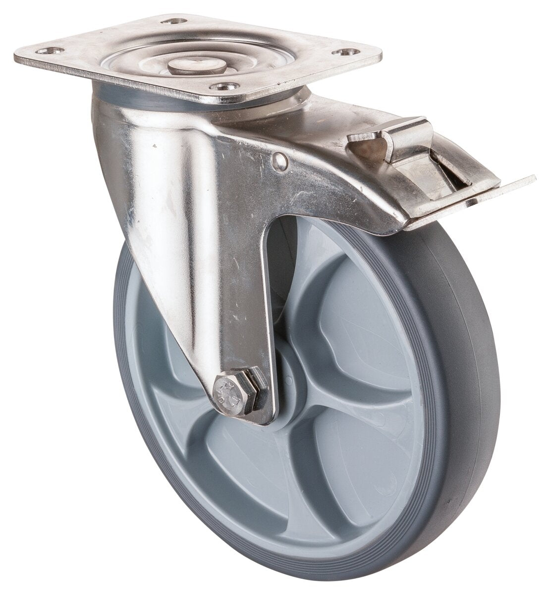 Transporthjul - Rustfri