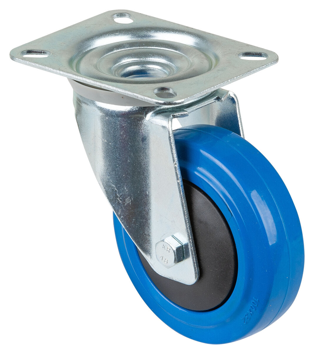 Gummihjul blatt | 100 mm | 150 kg