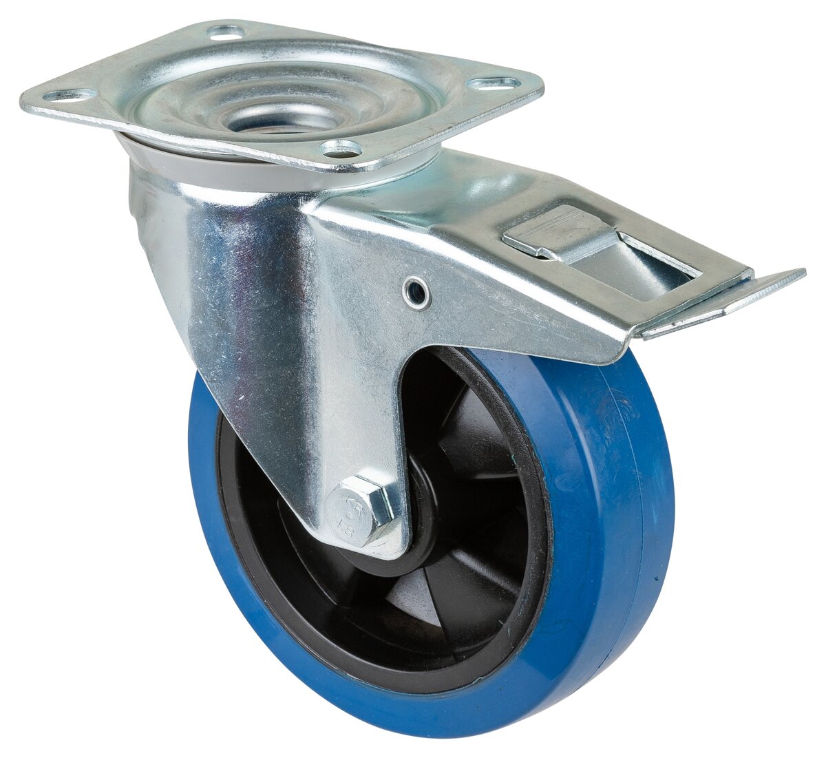 Gummihjul blatt | 160 mm | 300 kg