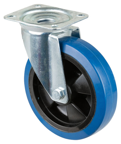 Gummihjul blatt | 200 mm | 400 kg