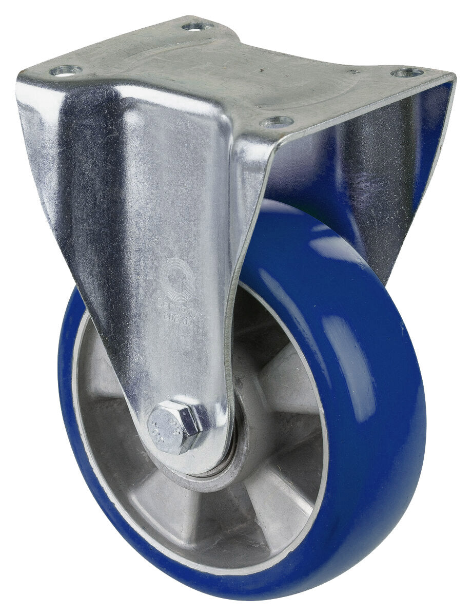 Polyuretanbane hjul | 800 kg | Aluminium | 200 mm