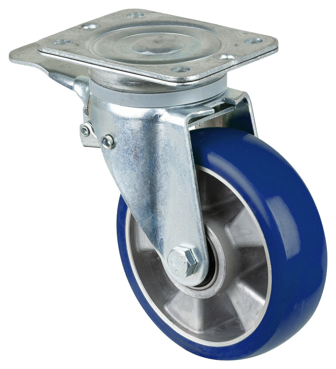 Polyuretanbane hjul | 600 kg | Aluminium | 160 mm