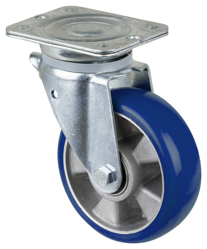 Polyuretanbane hjul | 800 kg | Aluminium | 200 mm