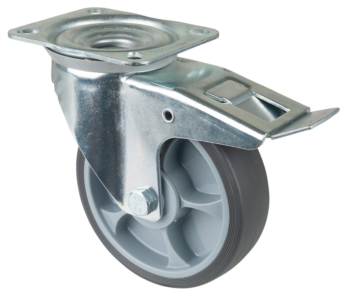 Gummihjul | 160 mm | 200 kg