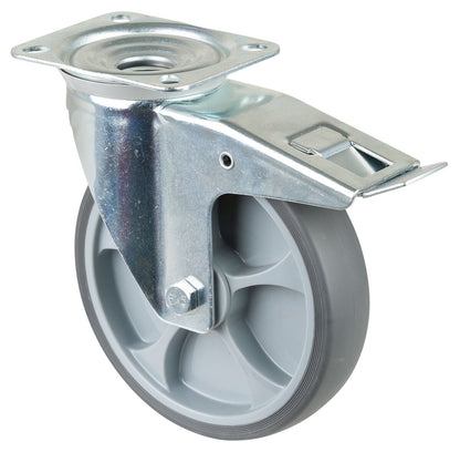 Gummihjul | 200 mm | 220 kg