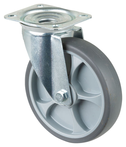 Gummihjul | 200 mm | 220 kg