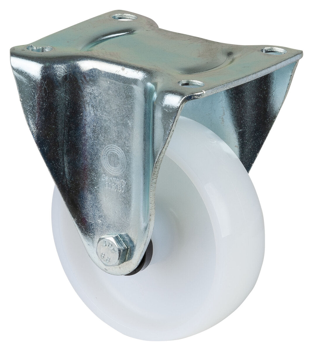 Nylonhjul hvit | Rullelager | 100 mm | 175 kg