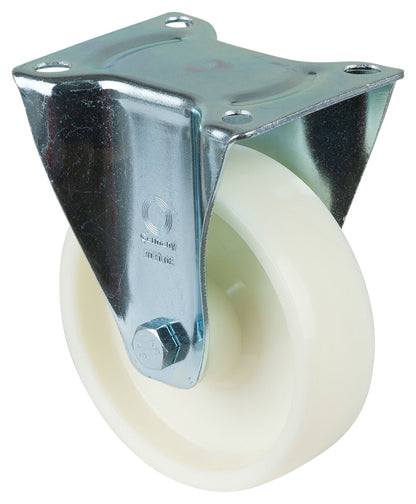 Nylonhjul hvit | Rullelager | 150 mm | 300 kg