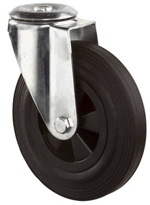 Gummihjul | 140 mm | 130 kg